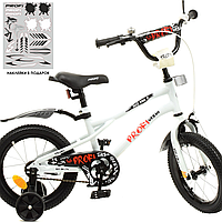 Дитячий велосипед 14 дюймів двоколісний Prof1 Urban Y14251 білий