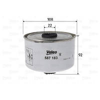 Фильтр топливный Valeo 587183