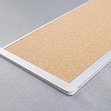 Дошка комбінована: сухостиральна магнітна + корок 170х100см в UKF (TCA3SC1710), фото 4