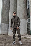 Спортивний костюм чоловічий теплий Softshell Intruder осінь-зима демісезонний тактичний. Комплект чоловічий софт, фото 10