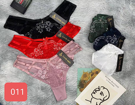 Трусики жіночі з мереживом, фото 1