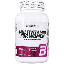 Вітаміни для дівчат Biotech USA Multivitamin for Women (60 таблеток.)