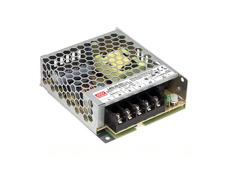 Блок живлення 35W-IP20 12V LRS-12-35 AC120-373V/DC 3 роки гарантії MEAN WELL