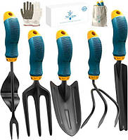 Набор садовых инструментов - Эргономичные садовые ручные инструменты - Садовые подарки для мужчин и женщин