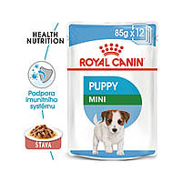 Влажный корм для щенков мини пород Royal Canin Mini Puppy 85г домашняя птица для беременных и кормящих собак