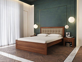 Ліжко Мадрид 50 з натурального дерева Бук