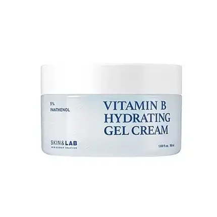Зволожувальний крем-гель пантенолом SKIN&LAB Vitamin B Hydrating Gel Cream 50 ml термін до 2024.11, фото 2