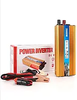 Перетворювач інвертор Power Inverter SC-2000W AC/DC Автомобільний інвертор 2000W з 12 на 220