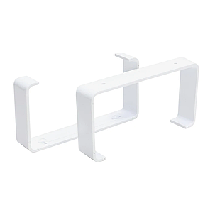 Тримач прямокутних каналів Air ABS-пластик 55 х 110 мм 2 шт (61-550), фото 1