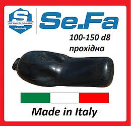 Мембрана (груша) 100-150 літрів D80 прохідна (з отвором) SE.Fa для гідроакумулятора Італія