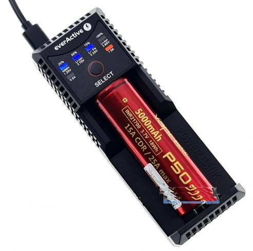 Зарядний пристрій EverActive UC 100 на 1 акумулятор