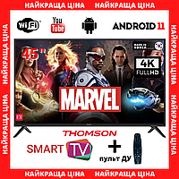 ТВ СМАРТ телевизор Thomson 45" Smart-TV/Full HD/DVB-T2/USB (1920×1080) Android 13.0 + ТВ пульт