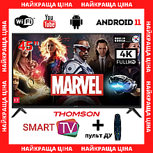 ТВ СМАРТ телевізор Thomson 45" Smart-TV/Full HD/DVB-T2/USB (1920×1080) Android 11 + ТВ пульт