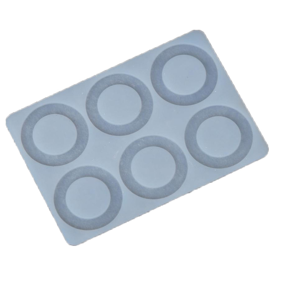 Силіконова форма для шоколаду "Коло" 1 шт., фото 1