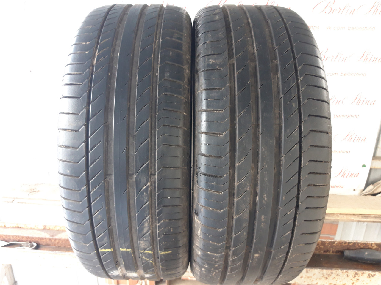 Пара літніх шин 235/45/19 Continental ContiSportContact 5,2017рік,з Германії без пробігу по Україні