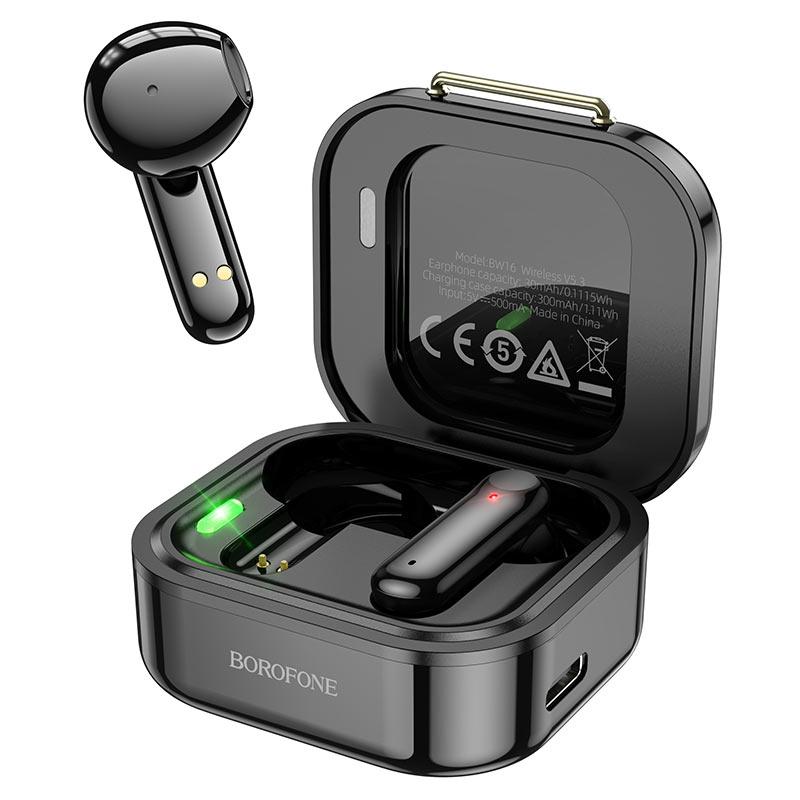 Навушники BOROFONE BW16 Чорний, фото 1