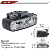 Фара дополнительная DLAA 162-W/H3-12V-55W/120*37mm (LA 162-W)