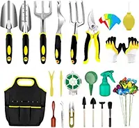Набор садовых инструментов, 83 предмета для садоводства, инструменты для копания в саду, подарки для садовода