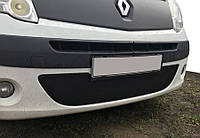 Зимняя нижняя решетка (2008-2013) Глянцевая Renault Kangoo 2008-2020 - Заглушка радиатора Рено Кенго
