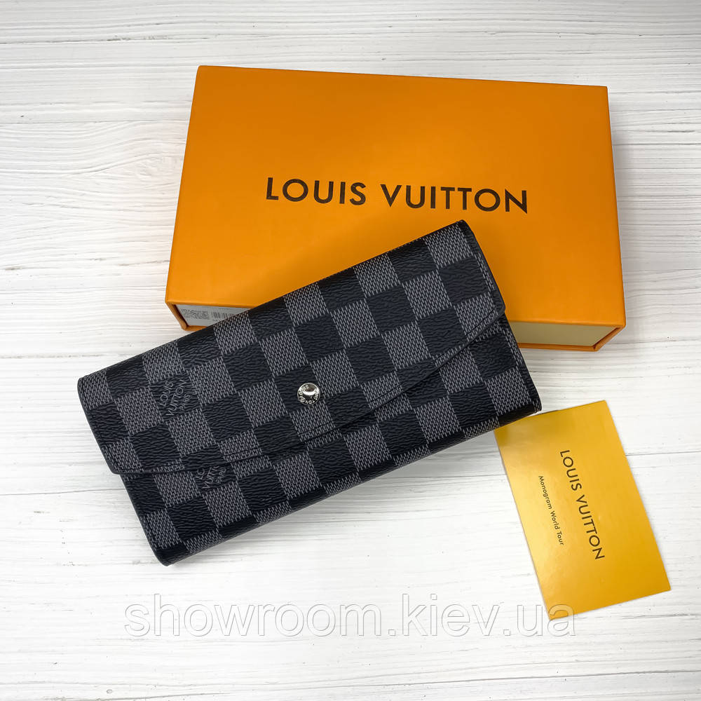 Жіночий місткий гаманець ЛВ (20005-1) grey, фото 1