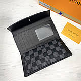 Жіночий місткий гаманець ЛВ (20005-1) grey, фото 5