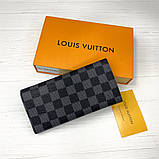 Жіночий місткий гаманець ЛВ (20005-1) grey, фото 2