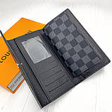 Жіночий місткий гаманець ЛВ (20005-1) grey, фото 9