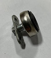 Ніжка меблева металева на пластмасовій опорі регульована БЕЗ ПЛАНКИ