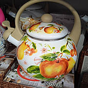 Чайник-емаль зі свистком Stenson MH-3592 2.2 л