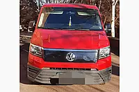 Зимняя решетка Глянцевая Volkswagen Crafter 2017 - Заглушка радиатора Фольксваген Крафтер