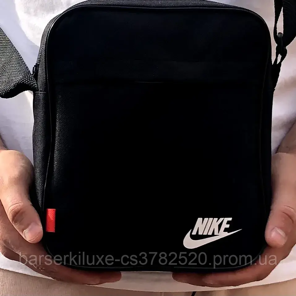Купить Барсетка Nike черная мужская Сумка через плечо найк Сумка Nike ...
