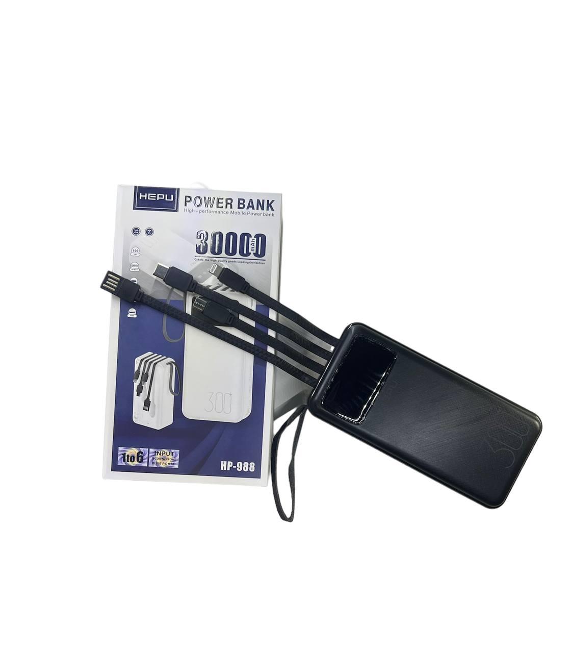 Портативна батарея HEPU HP988 30000mAh