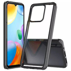 Чехол Crystal Armor Xiaomi Redmi 10A/9C (Black)