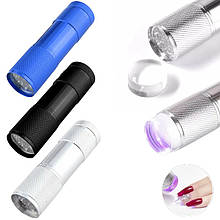 2в1 Лампа-ліхтарик для сушіння гель лаку 105+ силіконовий штамп для стемпінгу, 12 вт