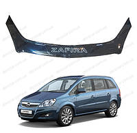 Дефлектор капота Opel Zafira B 2006-2011\ Мухобойка Опель Зафира Б