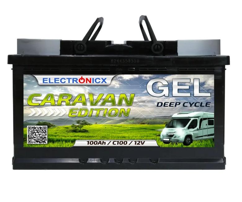 Гелевиї акумулятор Electronicx Caravan Edition 100 ah 12v