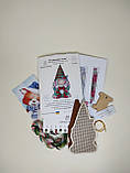 Набір для вишивання хрестиком Zayka Stitch “Різдвяний гном” (арт. 0015), фото 3