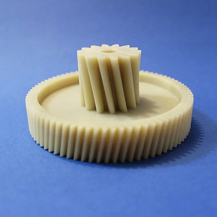 Шестерня середня для м'ясорубки Liberty MG-1415W (косі зуби) Україна, фото 1