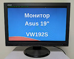 Монітор ЖК 19" Asus VW192S широкоформатний з динаміками