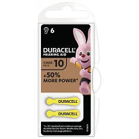 Батарейка DURACELL DA 10 PR70 Bl6