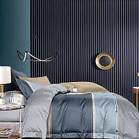 Комплект постільної білизни Bella Villa сатин полуторний (B-0280 Sn)