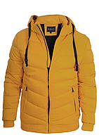 Куртка зимняя мужская Kaifangelu 21-H503-1 жёлтая S (46)