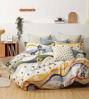 Комплект постільної білизни Bella Villa сатин полуторний (B-0319 Sn)