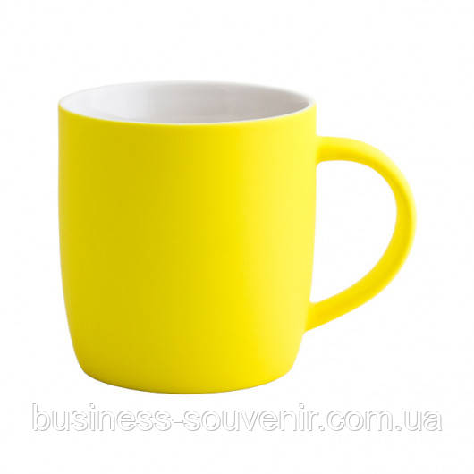 Горнятко порцелянове FIESTA з матовим кольоровим покриттям soft-touch, 320 мл, фото 1