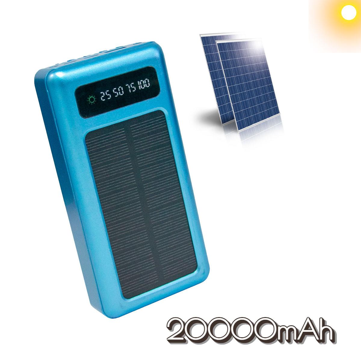 Повербанк УМБ Solar Energy PowerBank 20000mAh Портативное Зарядное ...
