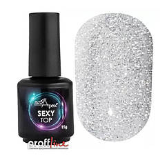 Топ світловідбивний Nail Apex Sexy top, 15 мл