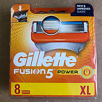 Картриджі для гоління Gillette Fusion5 Power 8 шт. GERMANY ORIGINAL