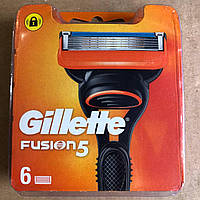 Картриджи для бритья Gillette Fusion5 6 шт. GERMANY ORIGINAL