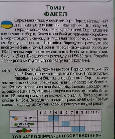 Томат Факел 0,2 г., фото 3