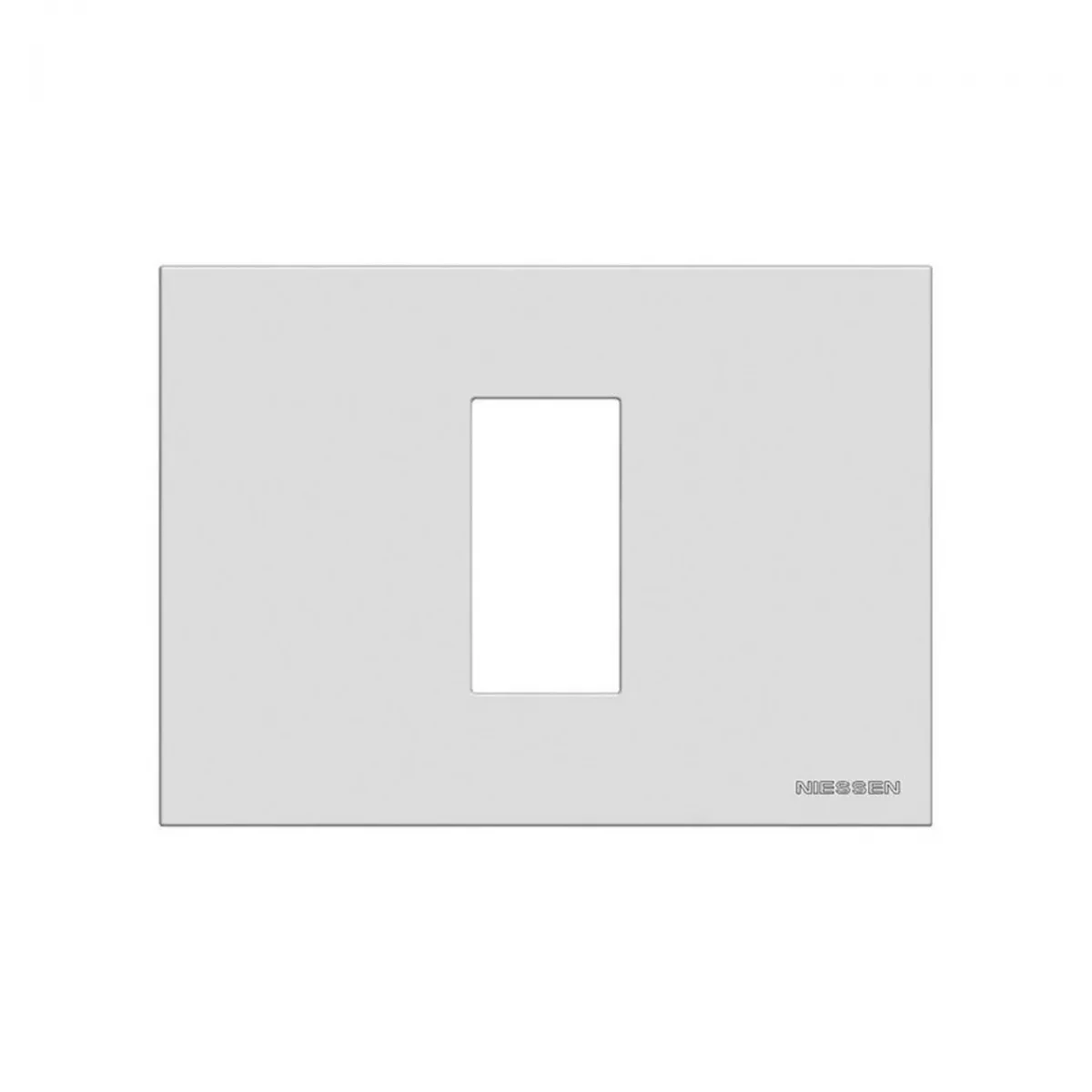 Однопостовая рамка ABB Zenit N2471 BL італійський стандарт Білий